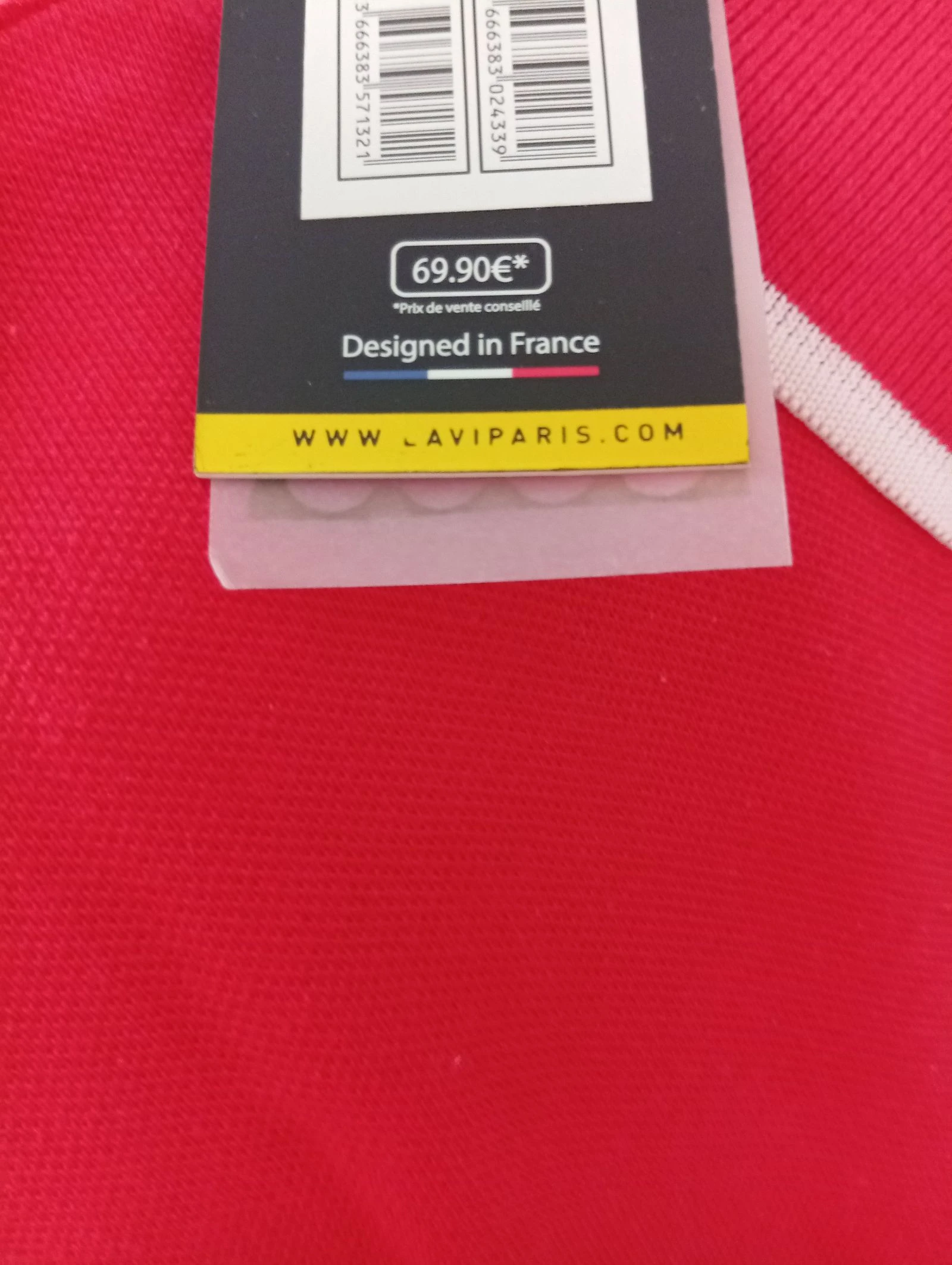 Vestido Polo con borde blanco y aberturas en la parte inferior 💯 algodón certificado de autenticidad – photo 3